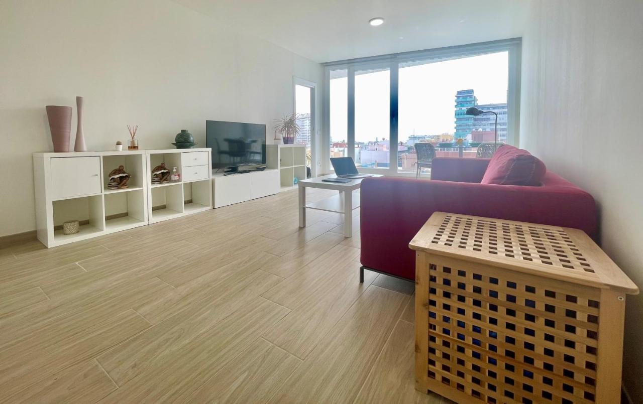 Blue Sky City Apartment لاس بالماس دي غران كاناريا المظهر الخارجي الصورة